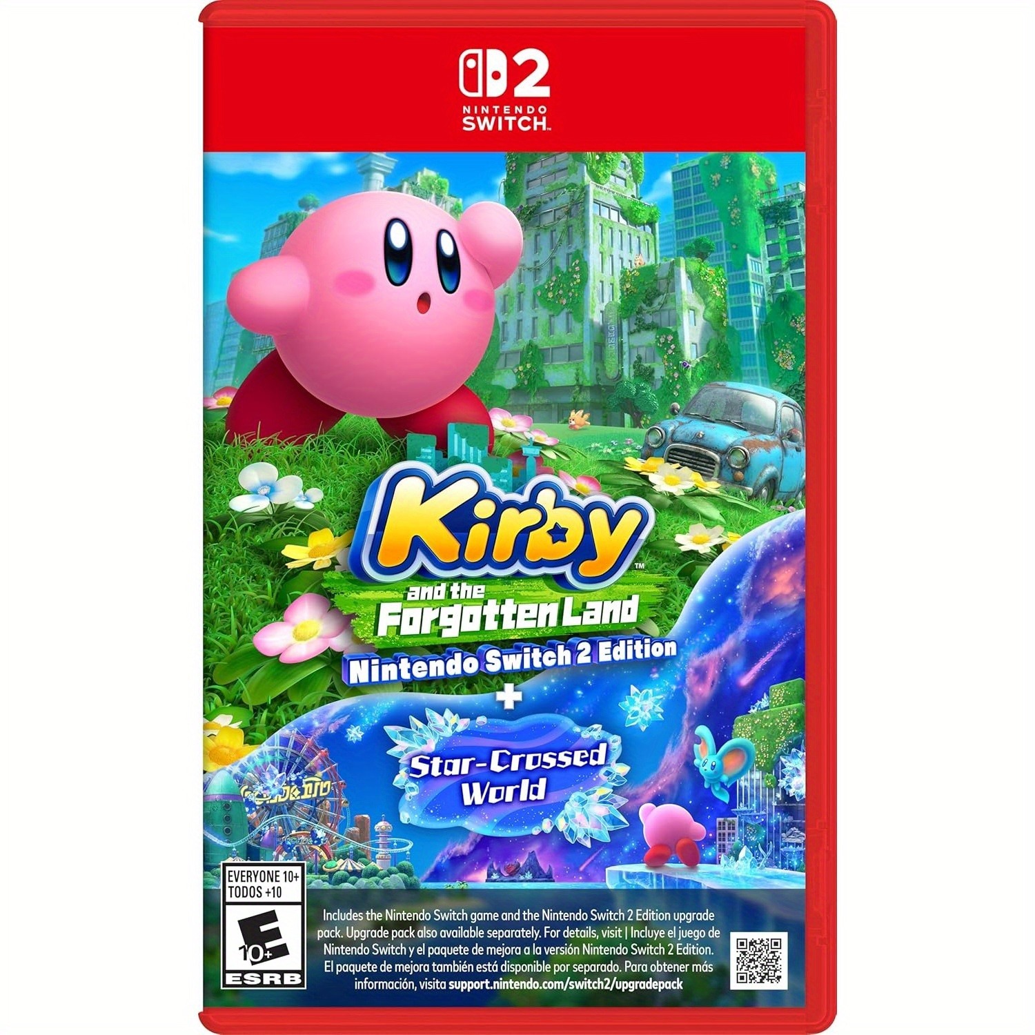 Party Games Nintendo Switch - 커비와 잊혀진 땅 + 스타크로스드 월드