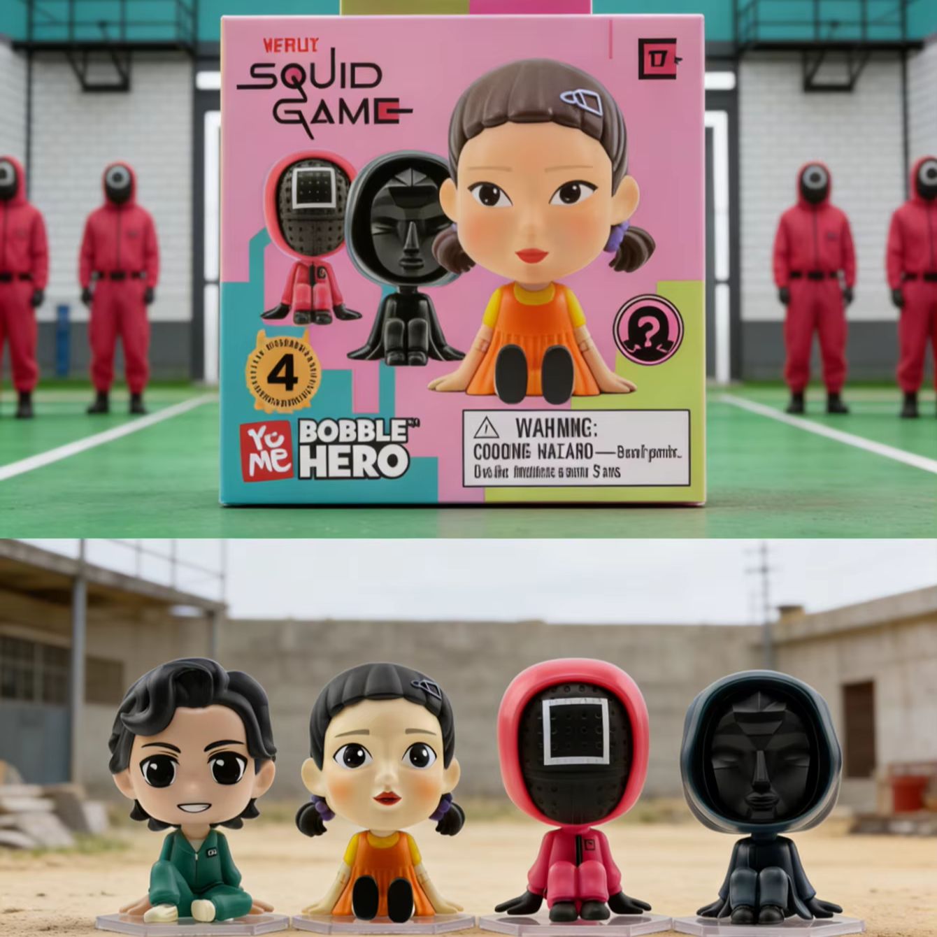 1PC 스퀴드 게임 공식 라이선스 블라인드 박스 서프라 - Party Games Netflix 리뷰 및 가격