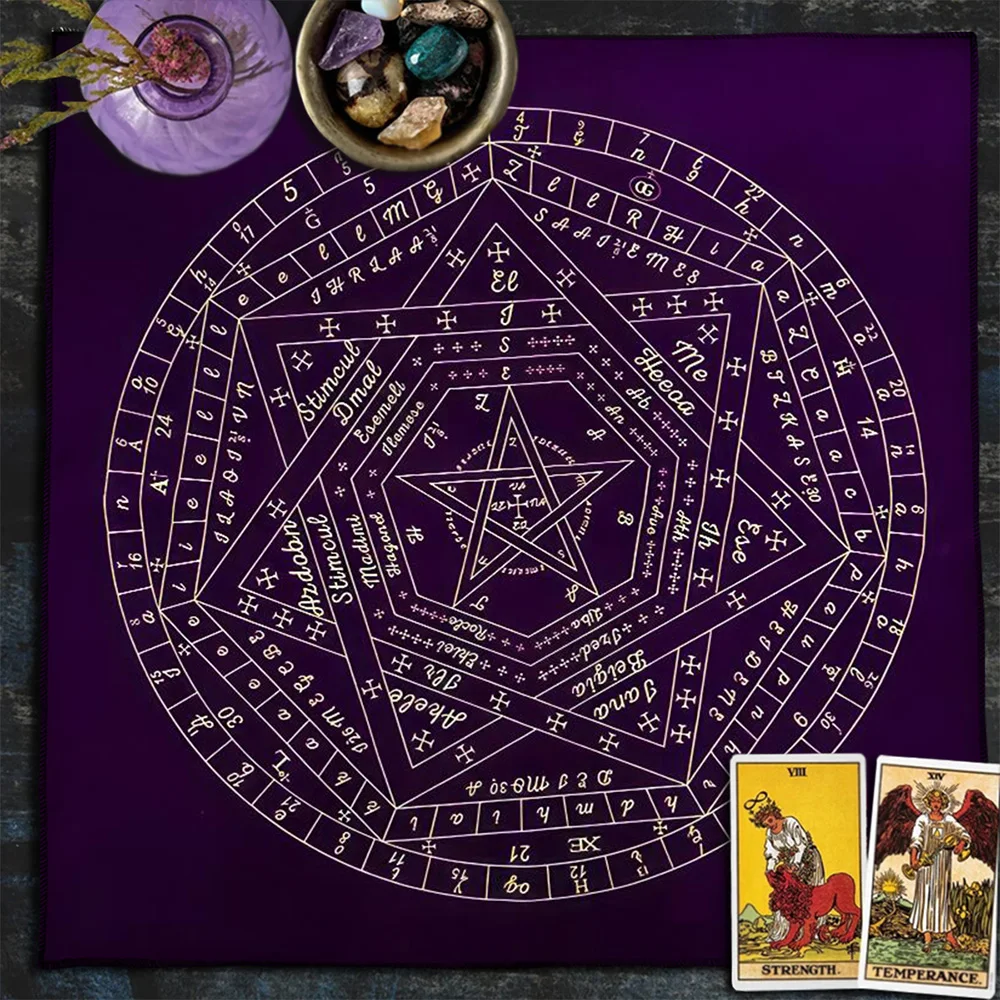 타로 카드 식탁보 Sigillum Dei Aemeth  - Zodiac Party Games 리뷰 및 가격