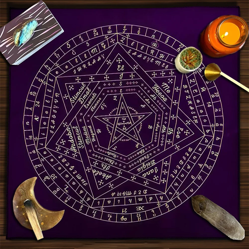 타로 카드 테이블보 시길룸 데이 아메스 조디악 휠 점성 - Zodiac Party Games 리뷰 및 가격