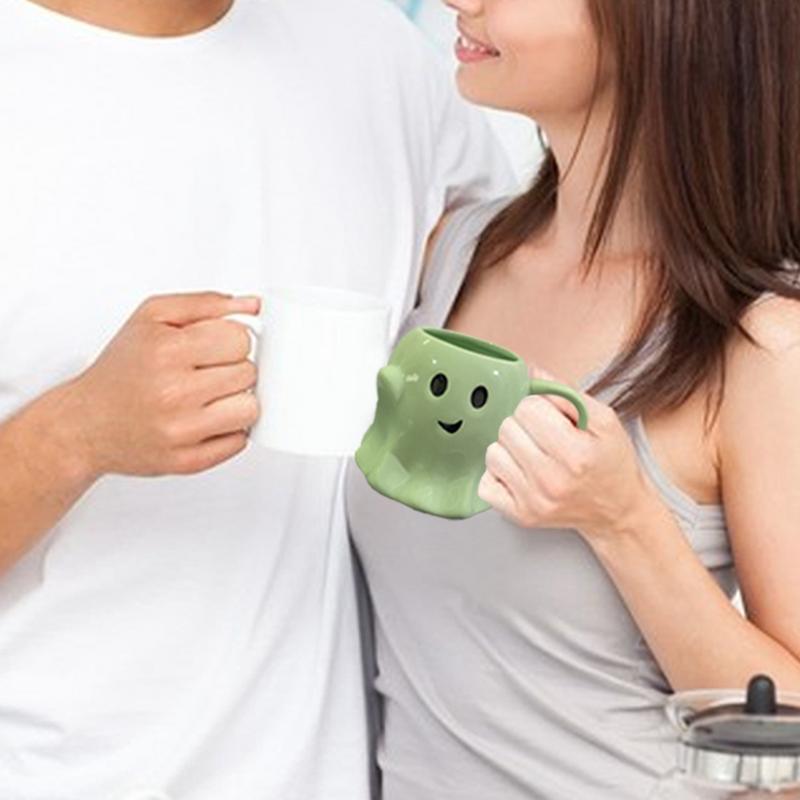 할로윈 머그컵 440ml 유령 모양 머그컵 음료 컵 북 - Party Games College 리뷰 및 가격